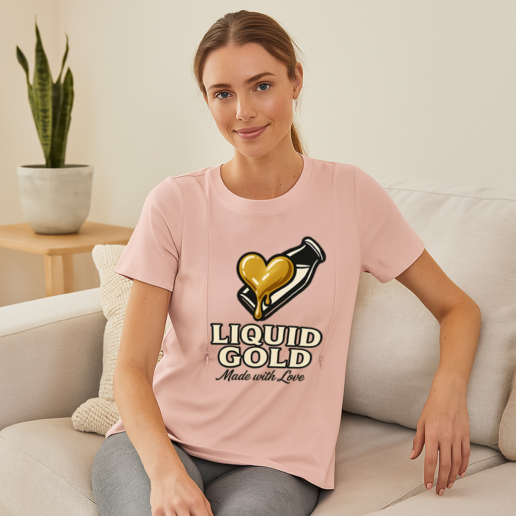 Soft Cotton Mama Tee | "Snacks Made with Love" | Side Z | brand