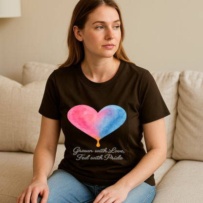 Totkeeps "Fed with Pride" Nursing Shirt | Soft Cotton & | brand