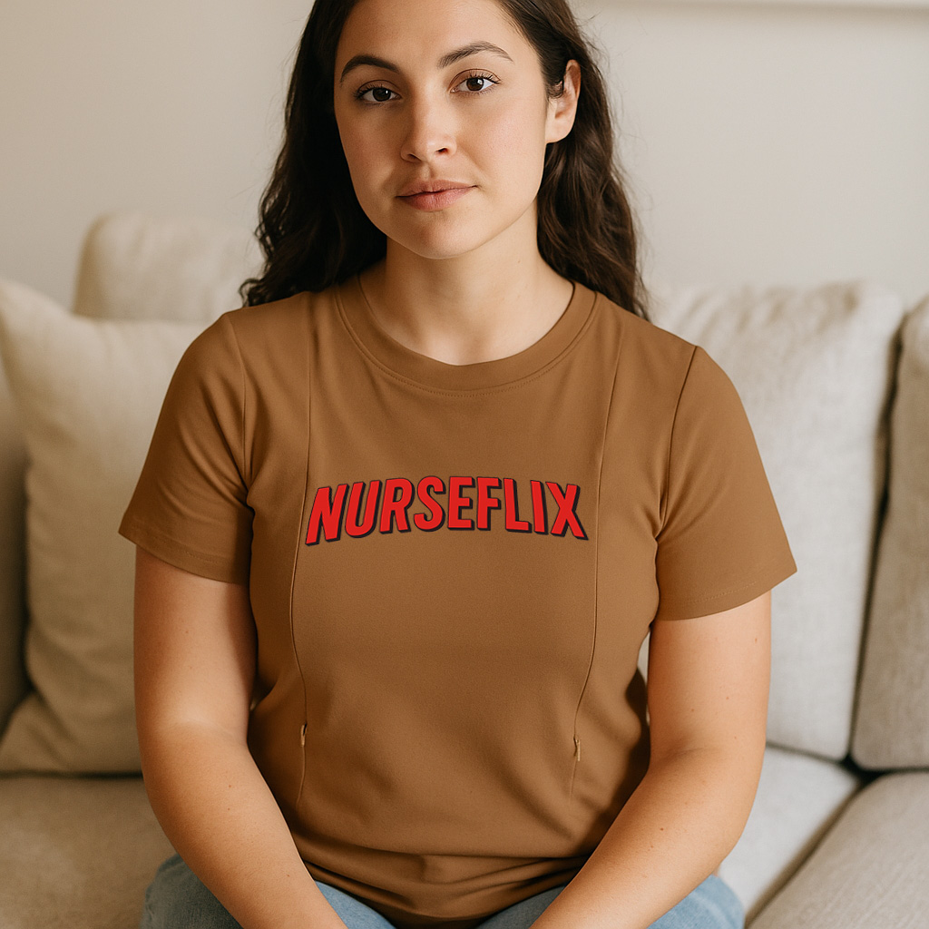 Totkeeps Nursing Wear | Netflix & Nurse Tee with Invisi | brand