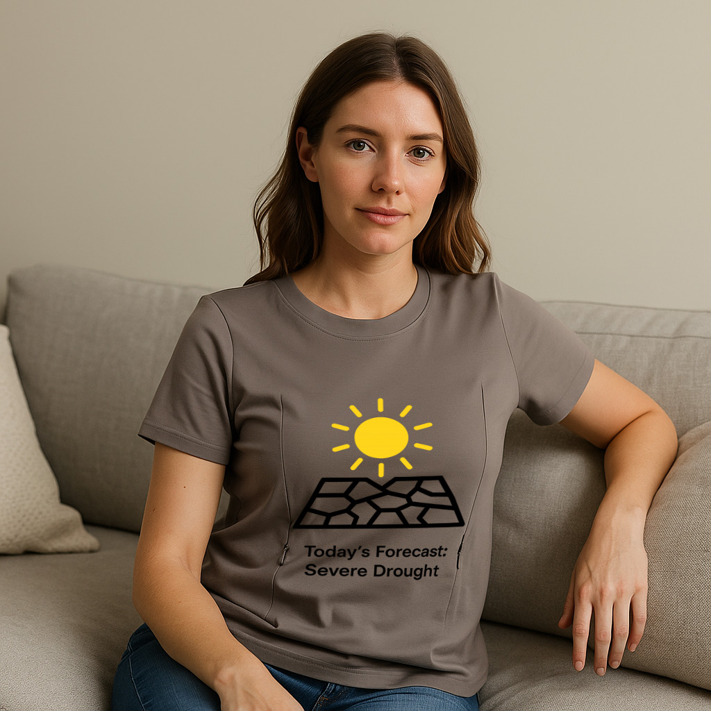 Mom Life Nursing Top | "Straight Outta Milk Supply" | H | brand