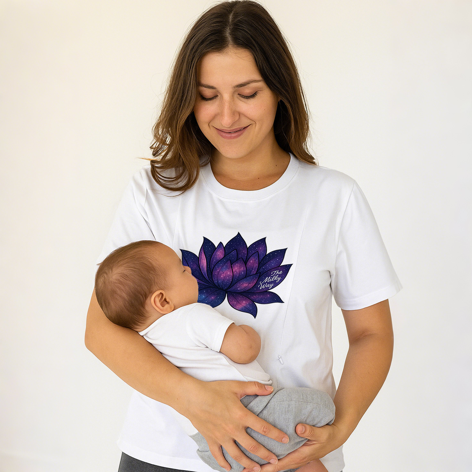 Totkeeps Nursing Wear | "The Milky Way" T-Shirt | Soft  | brand