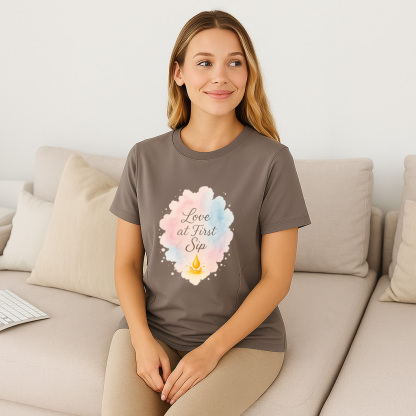 Totkeeps "Love at First Sip" Nursing Shirt | Soft Cotto | brand