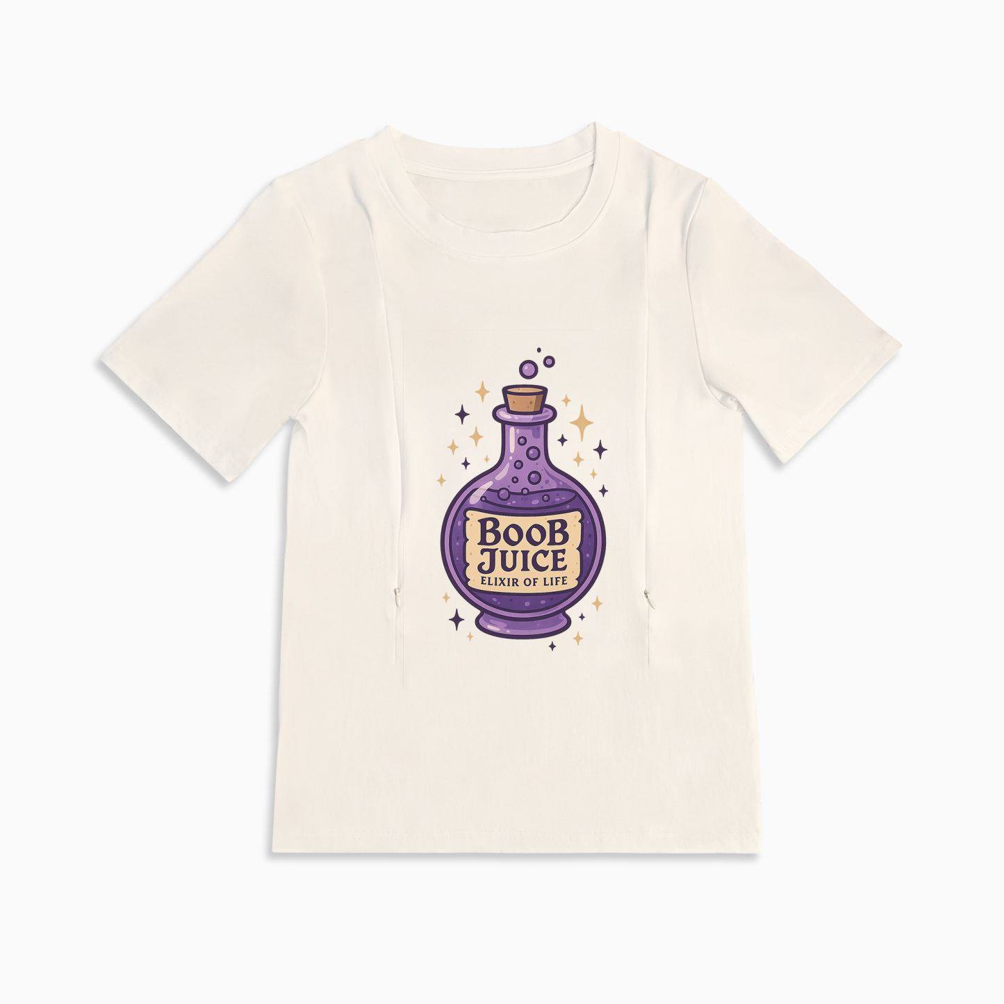 Nursing T-Shirt for Moms | Fun Boob Juice Graphic | Ult | brand
