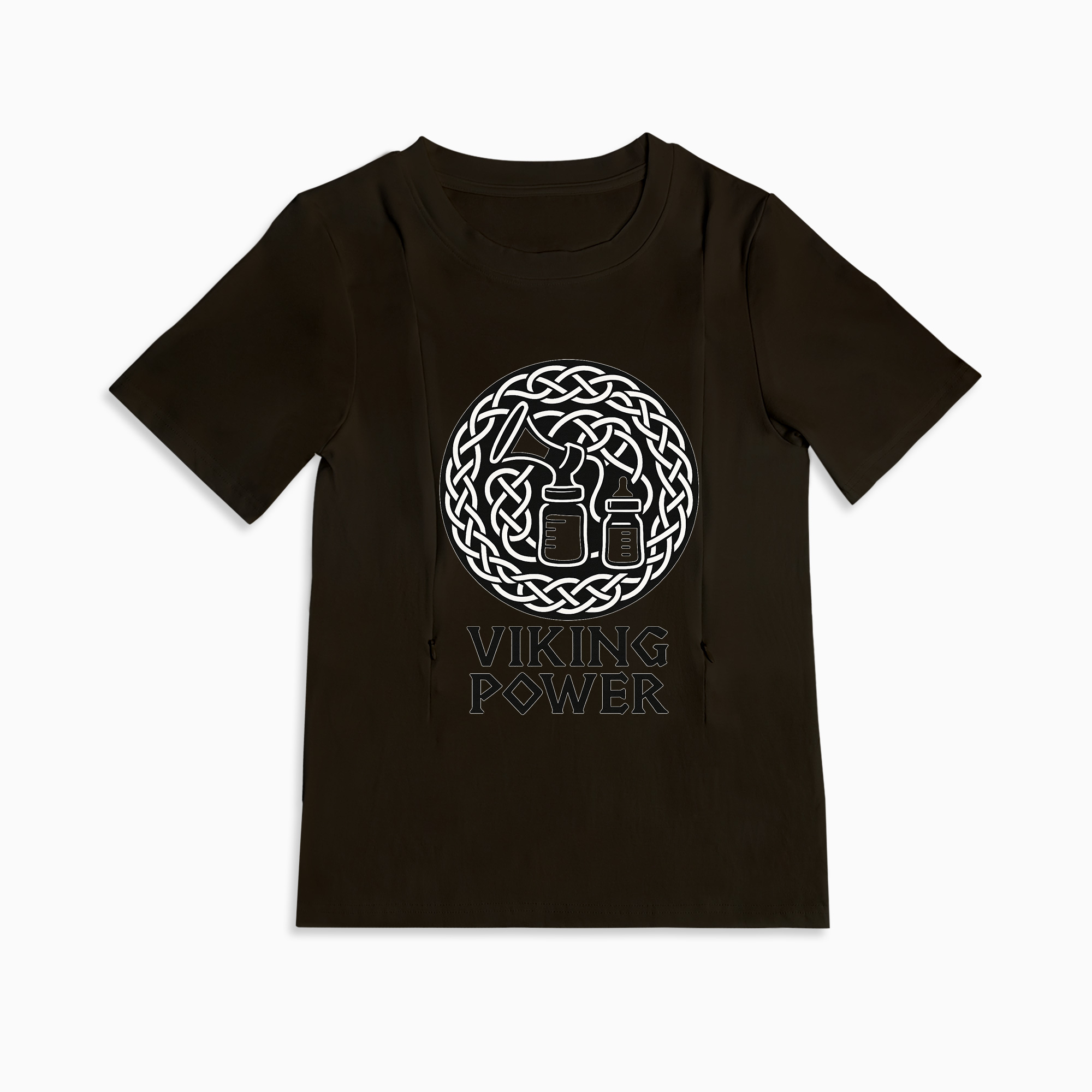 Empowering Pumping Tee | "Pump Like a Mother" with Side Zippers