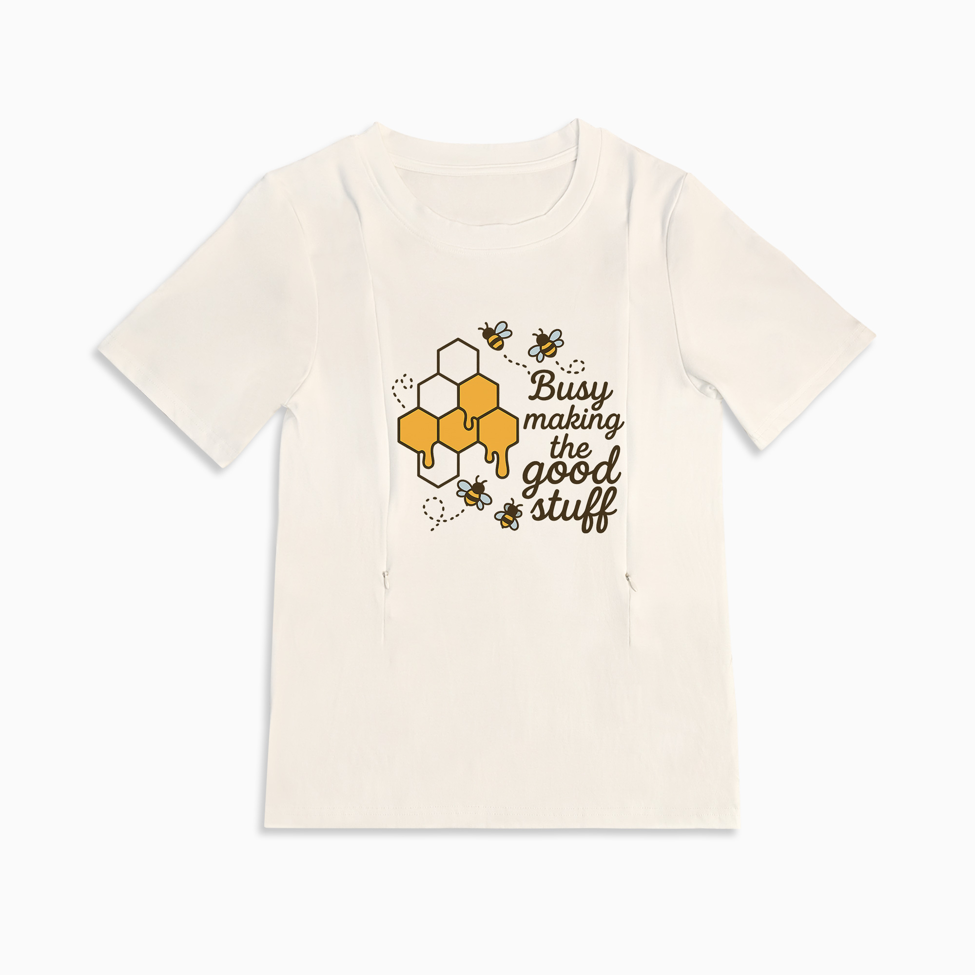 Postpartum Wardrobe Must-Have | Liquid Gold Inside Zipper Nursing Top