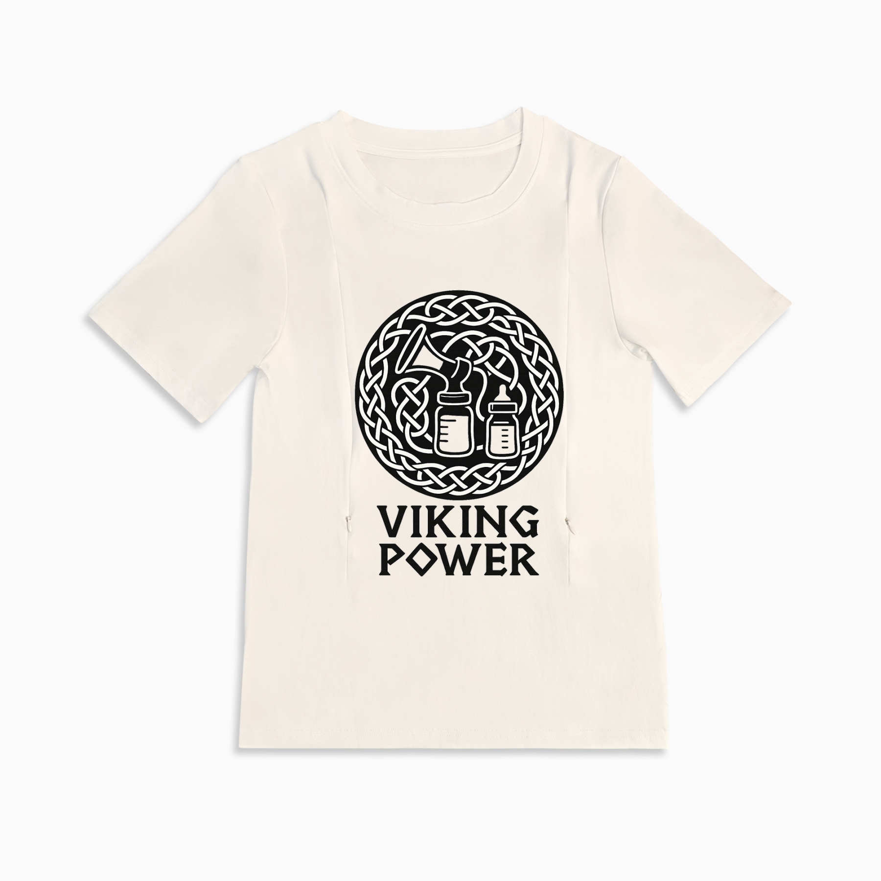 Empowering Pumping Tee | "Pump Like a Mother" with Side Zippers