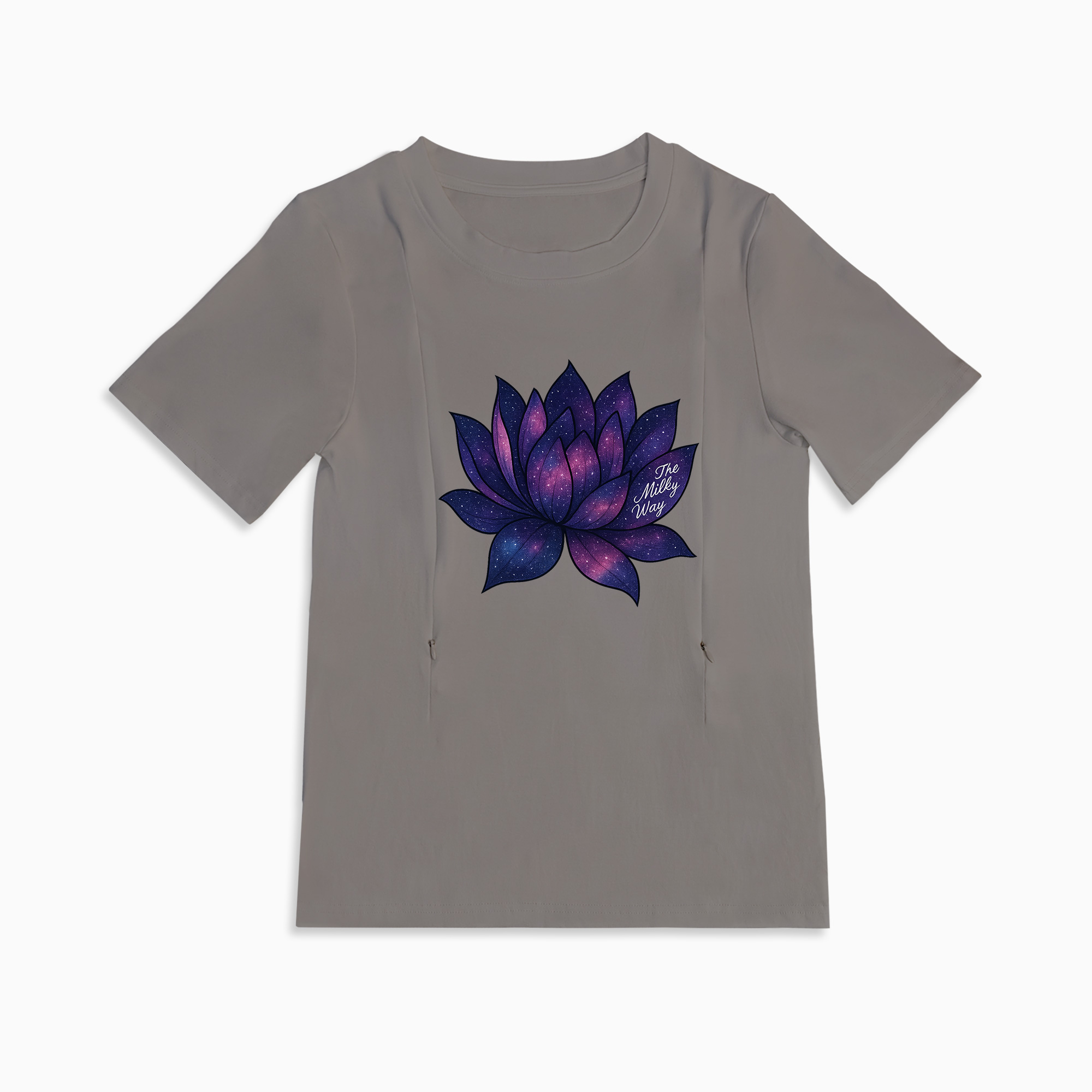 Totkeeps Nursing Wear | "The Milky Way" T-Shirt | Soft Cotton