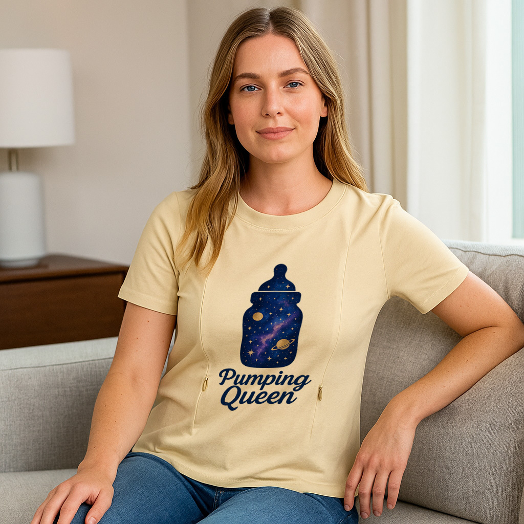 Cotton Pumping Shirt | Funny Pumping Queen Design | Sid | brand