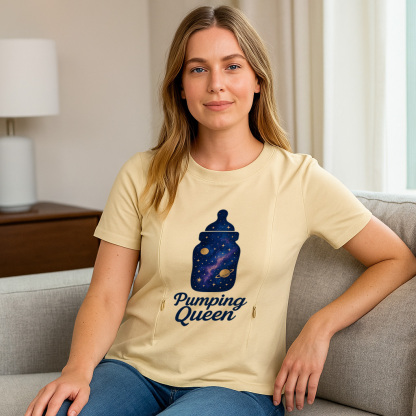 Cotton Pumping Shirt | Funny Pumping Queen Design | Sid | brand