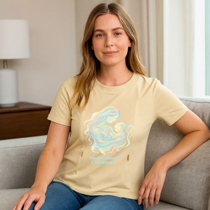 Baby Shower Gift | Motherhood Unfiltered Zipper Nursing | brand