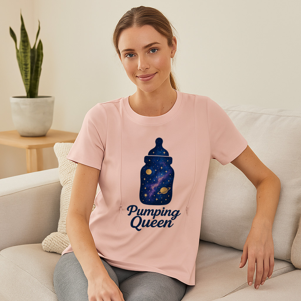 Cotton Pumping Shirt | Funny Pumping Queen Design | Sid | brand