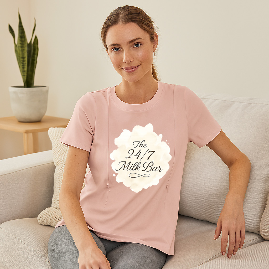 Always Open Milk Bar Nursing Top | Easy Zipper Access f | brand