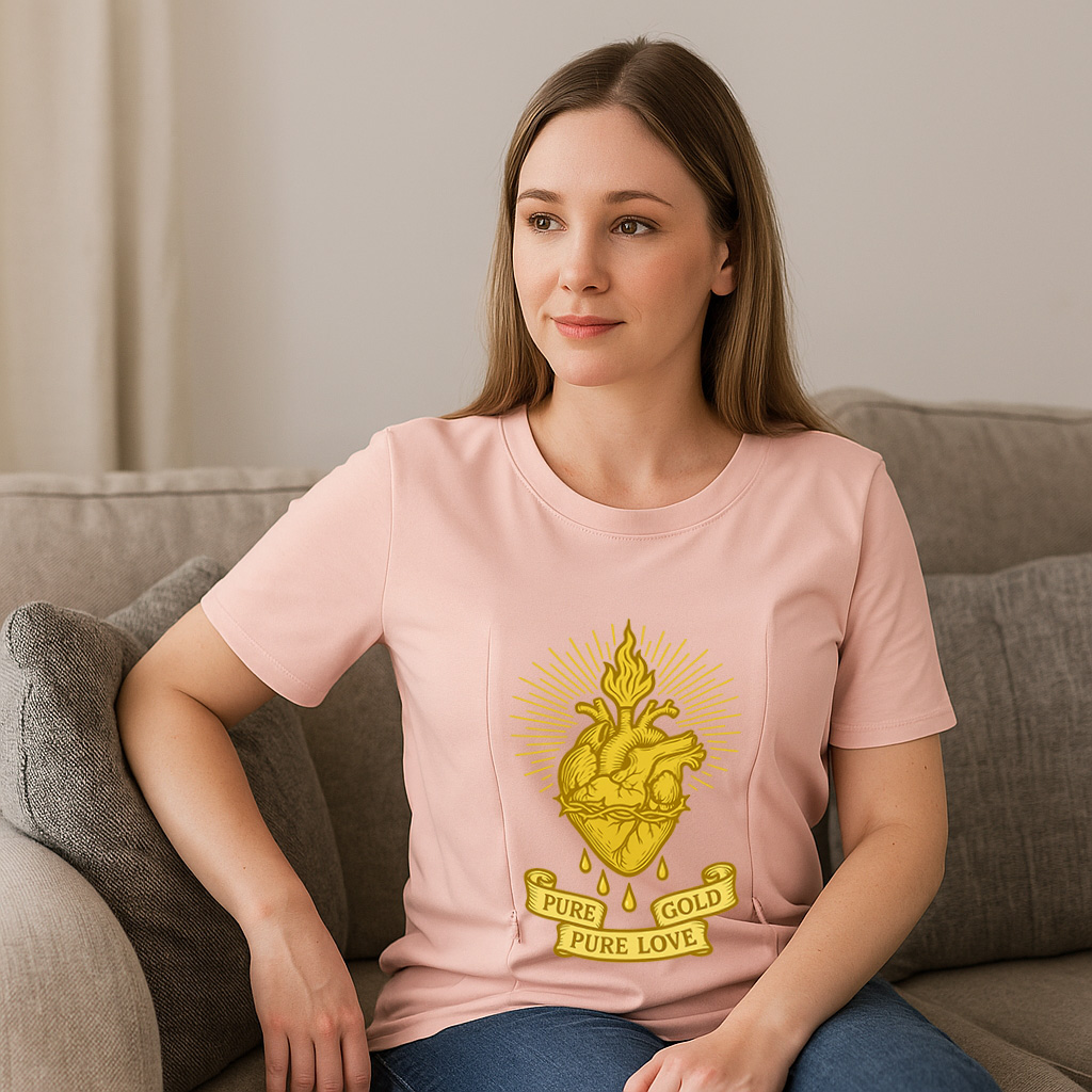 Breastfeeding with a Smile | Liquid Gold Inside Funny Z | brand