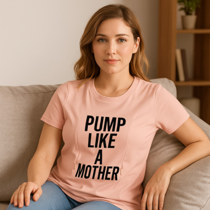 Totkeeps Funny Mom Shirt | Zipper for Easy Nursing & Pumping