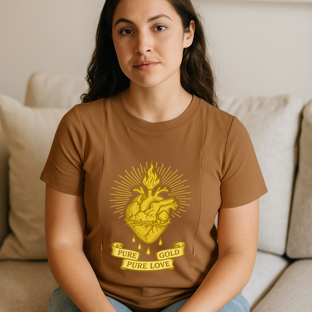 Breastfeeding with a Smile | Liquid Gold Inside Funny Z | brand