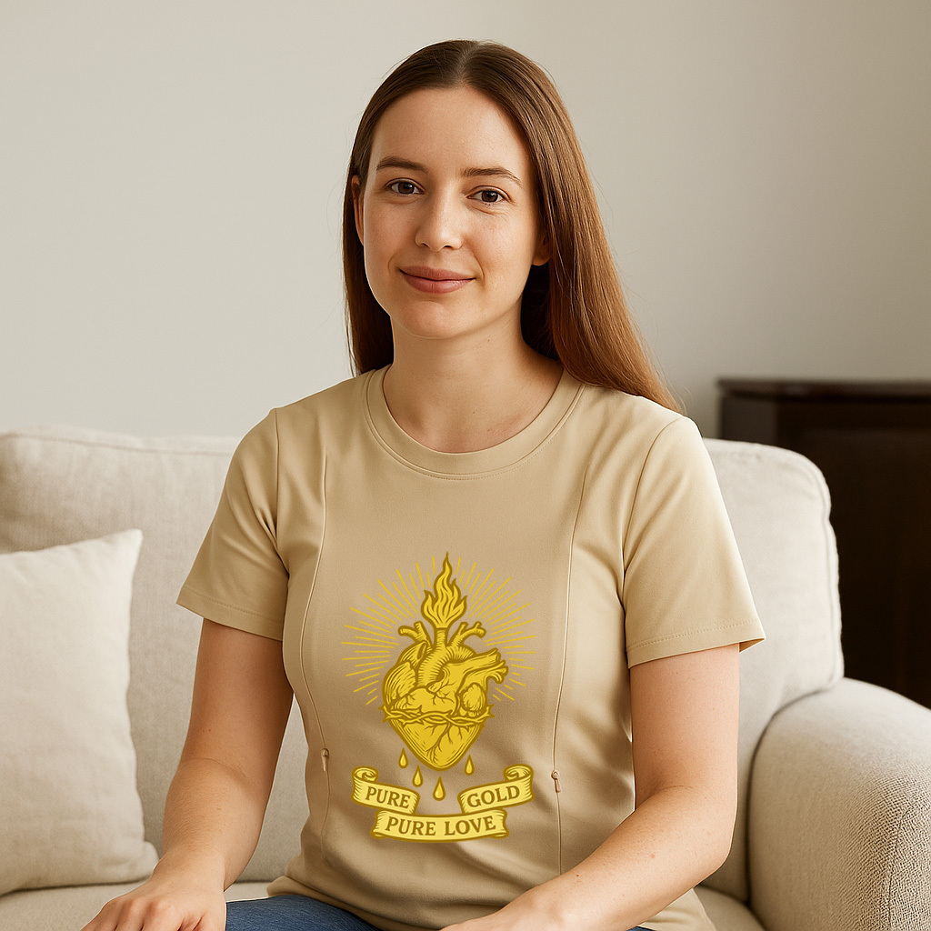 Breastfeeding with a Smile | Liquid Gold Inside Funny Z | brand