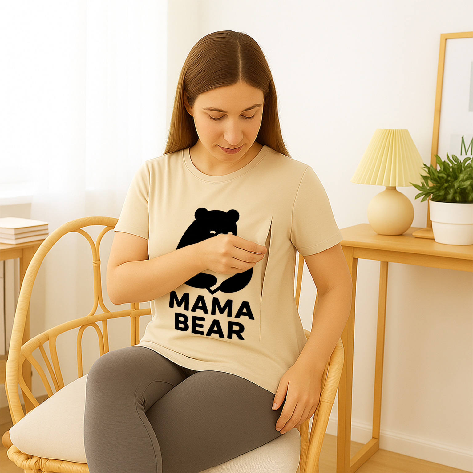 totkeeps Mama Bear Shirt | Designed for Breastfeeding Mamas