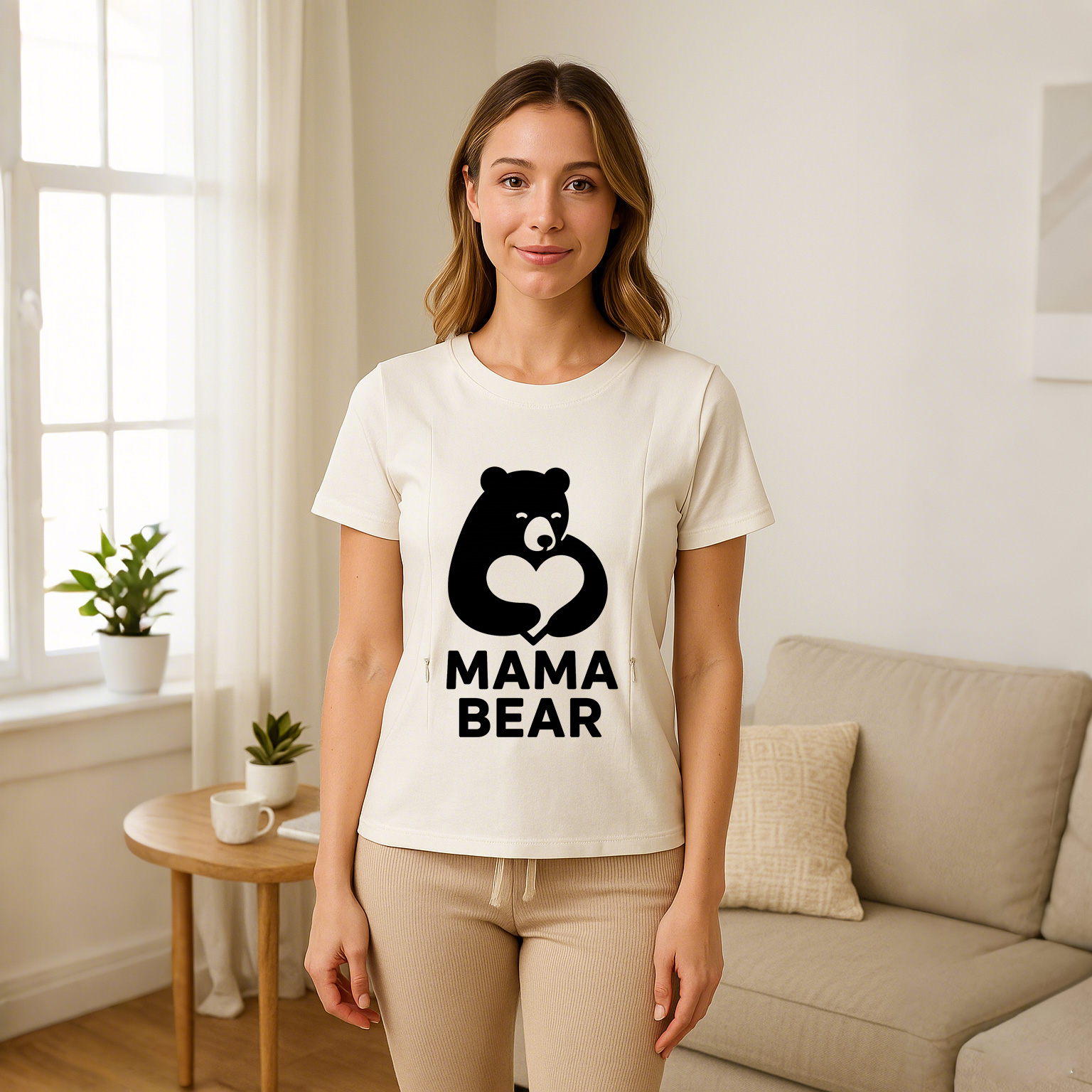 totkeeps Mama Bear Shirt | Designed for Breastfeeding Mamas