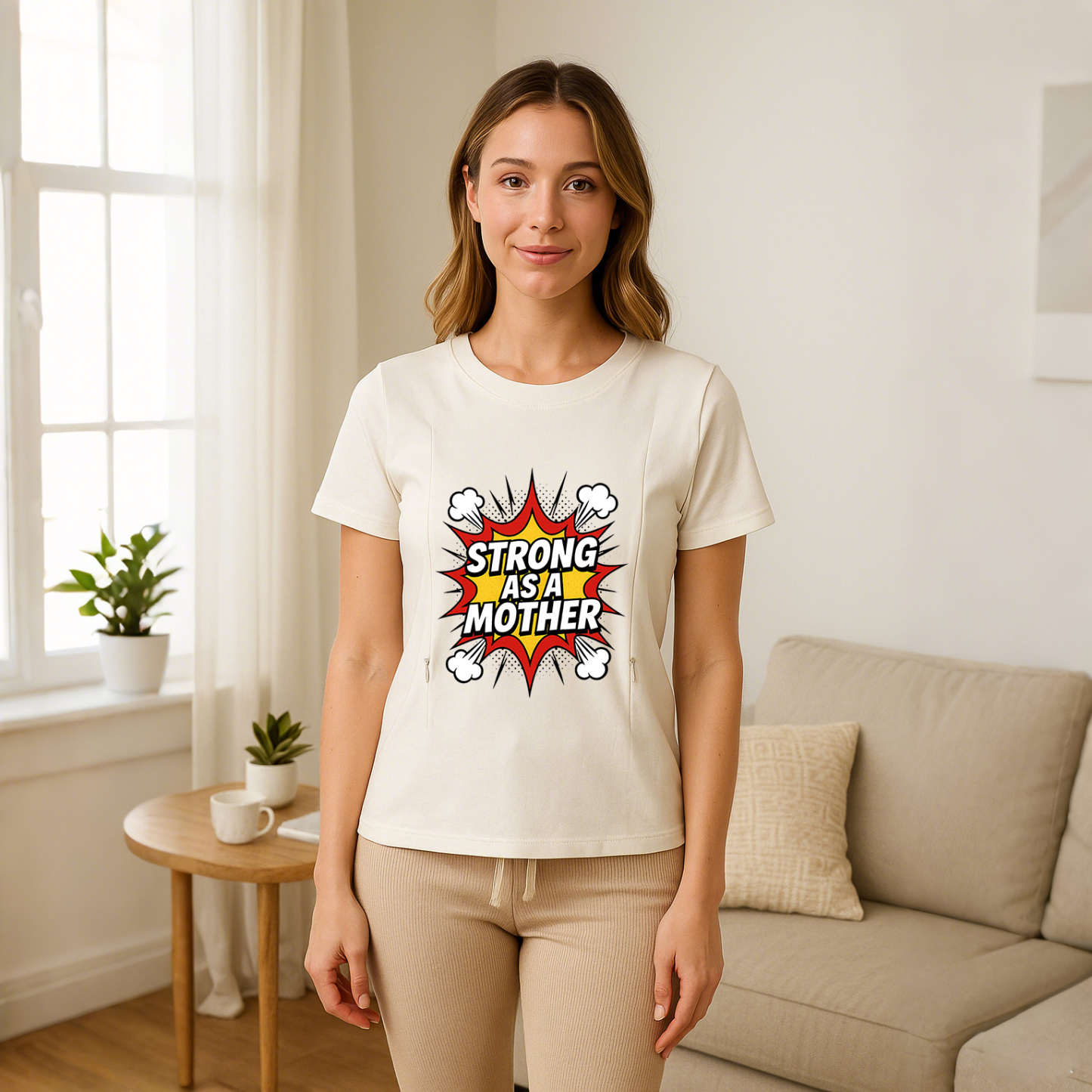 totkeeps Strong as a Mother Shirt | Designed for Breast | brand