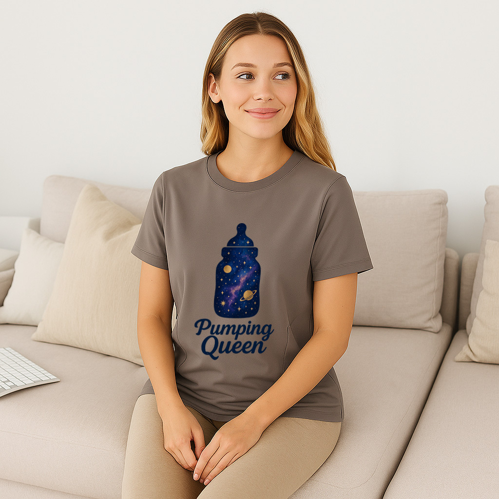 Cotton Pumping Shirt | Funny Pumping Queen Design | Sid | brand