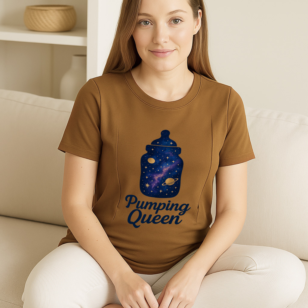 Cotton Pumping Shirt | Funny Pumping Queen Design | Sid | brand