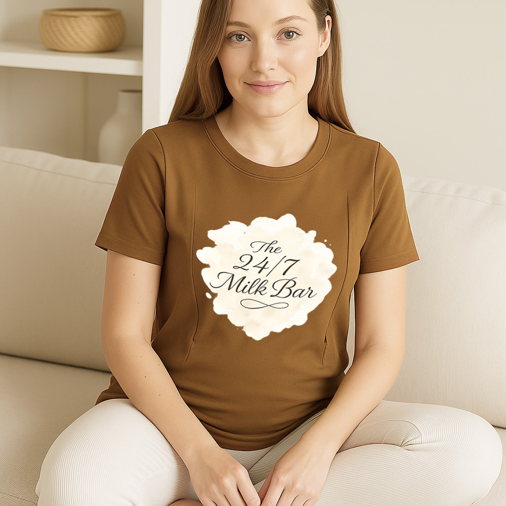 Always Open Milk Bar Nursing Top | Easy Zipper Access f | brand