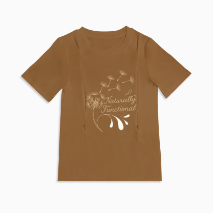 Totkeeps "Yes They're Real" Tee | Functional Zipper Nursing Top