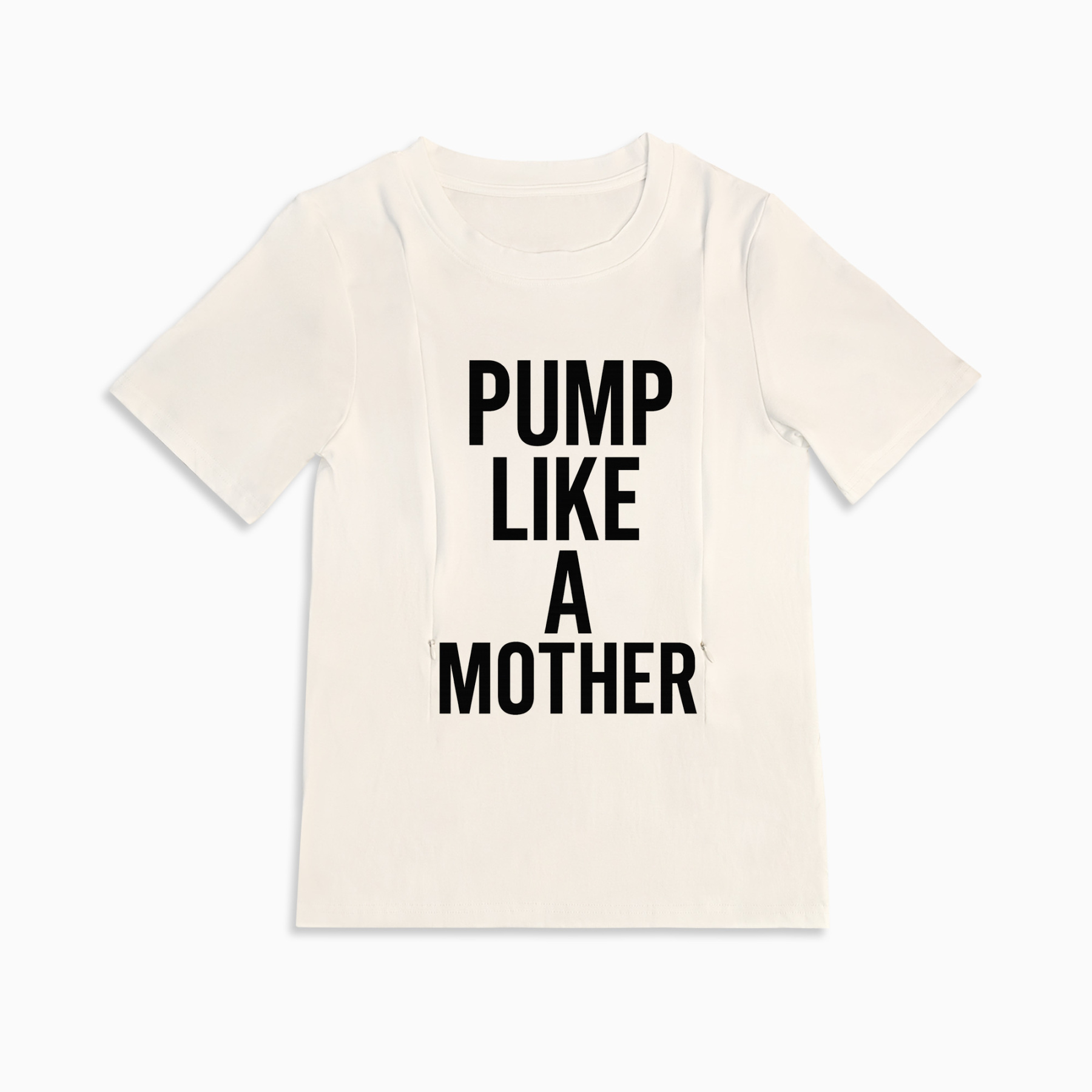 Totkeeps Funny Mom Shirt | Zipper for Easy Nursing & Pumping