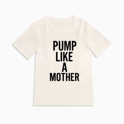 Totkeeps Funny Mom Shirt | Zipper for Easy Nursing & Pumping