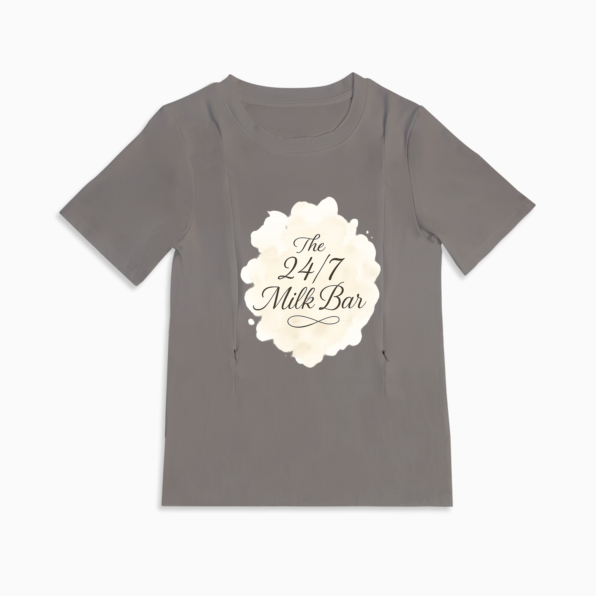 Always Open Milk Bar Nursing Top | Easy Zipper Access for Mom