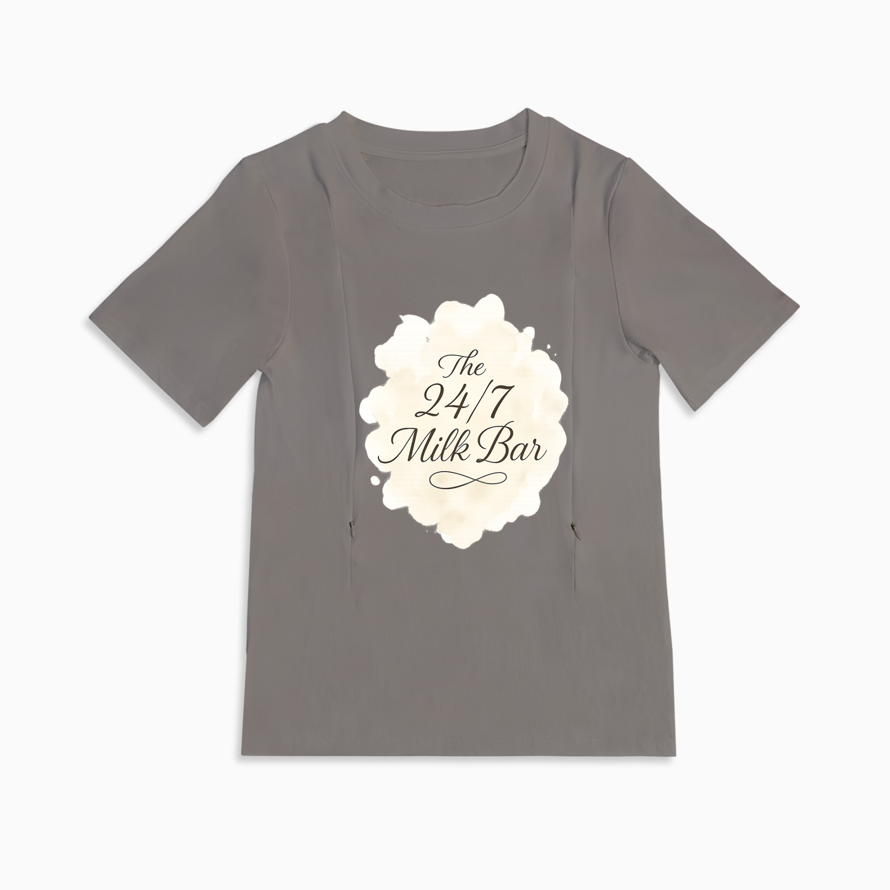 Always Open Milk Bar Nursing Top | Easy Zipper Access for Mom