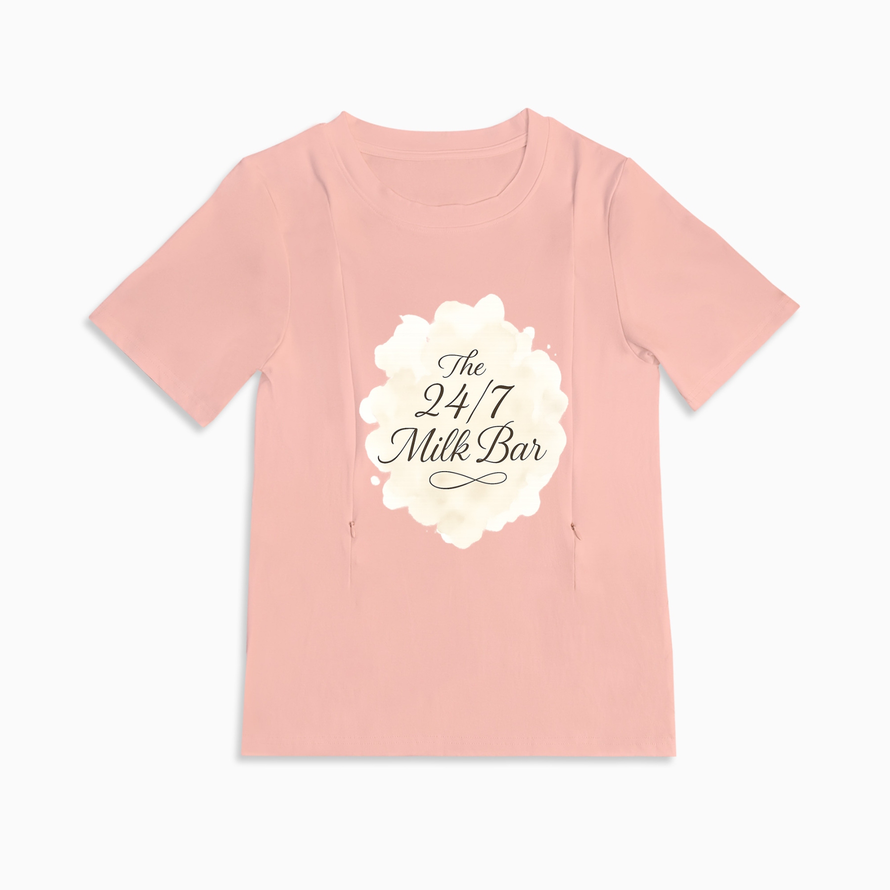 Always Open Milk Bar Nursing Top | Easy Zipper Access for Mom