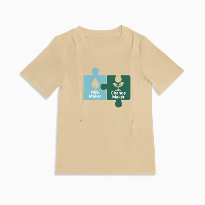 Breastfeeding with Confidence | Milk Maker & Change Maker Zipper Tee