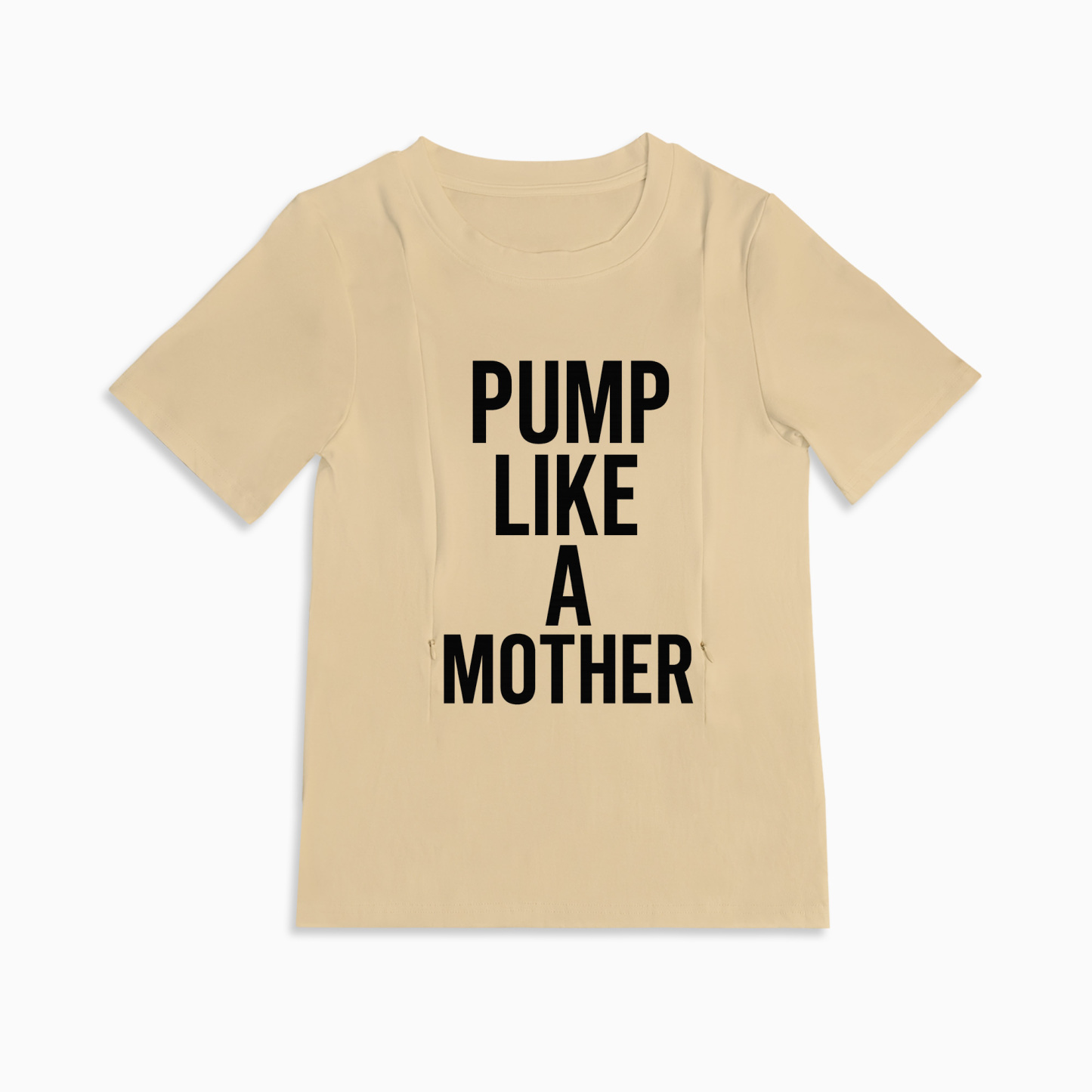 Totkeeps Funny Mom Shirt | Zipper for Easy Nursing & Pumping