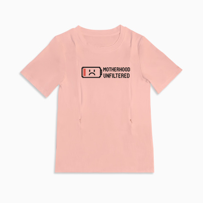 Soft Cotton Breastfeeding Shirt | Motherhood Unfiltered | totkeeps