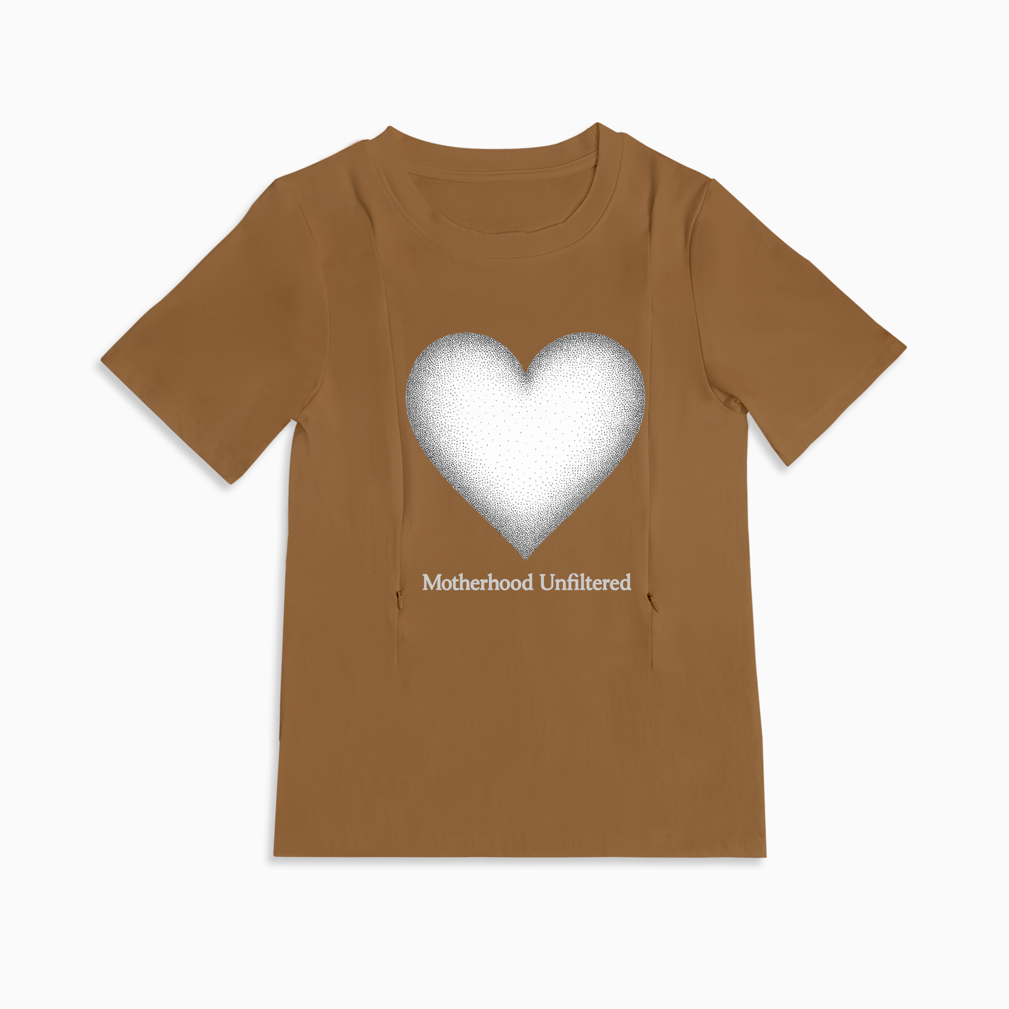 Nursing Wear for New Moms | Motherhood Unfiltered Funny T-Shirt