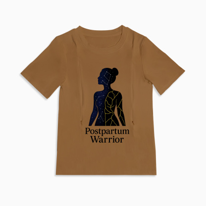 Nursing Wear for Strong Mamas | Postpartum Warrior T-Shirt