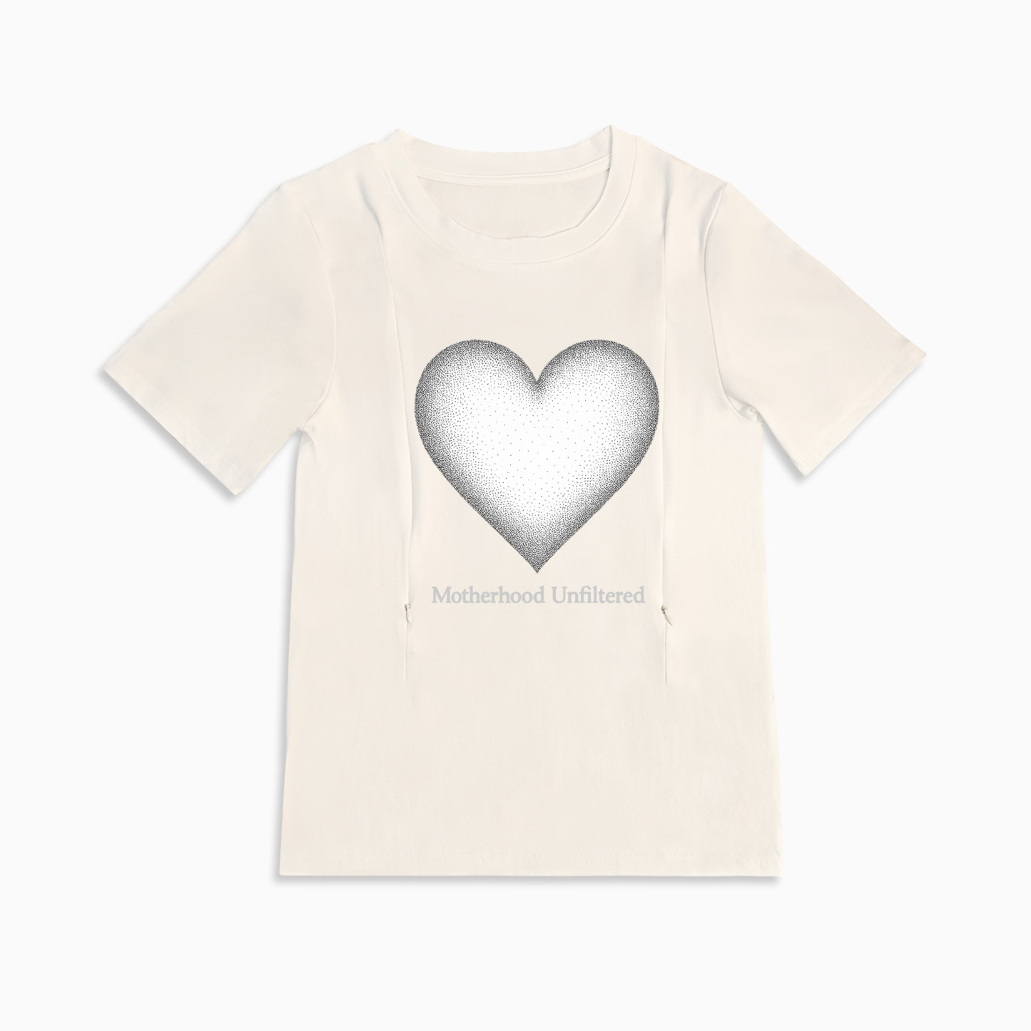 Nursing Wear for New Moms | Motherhood Unfiltered Funny T-Shirt