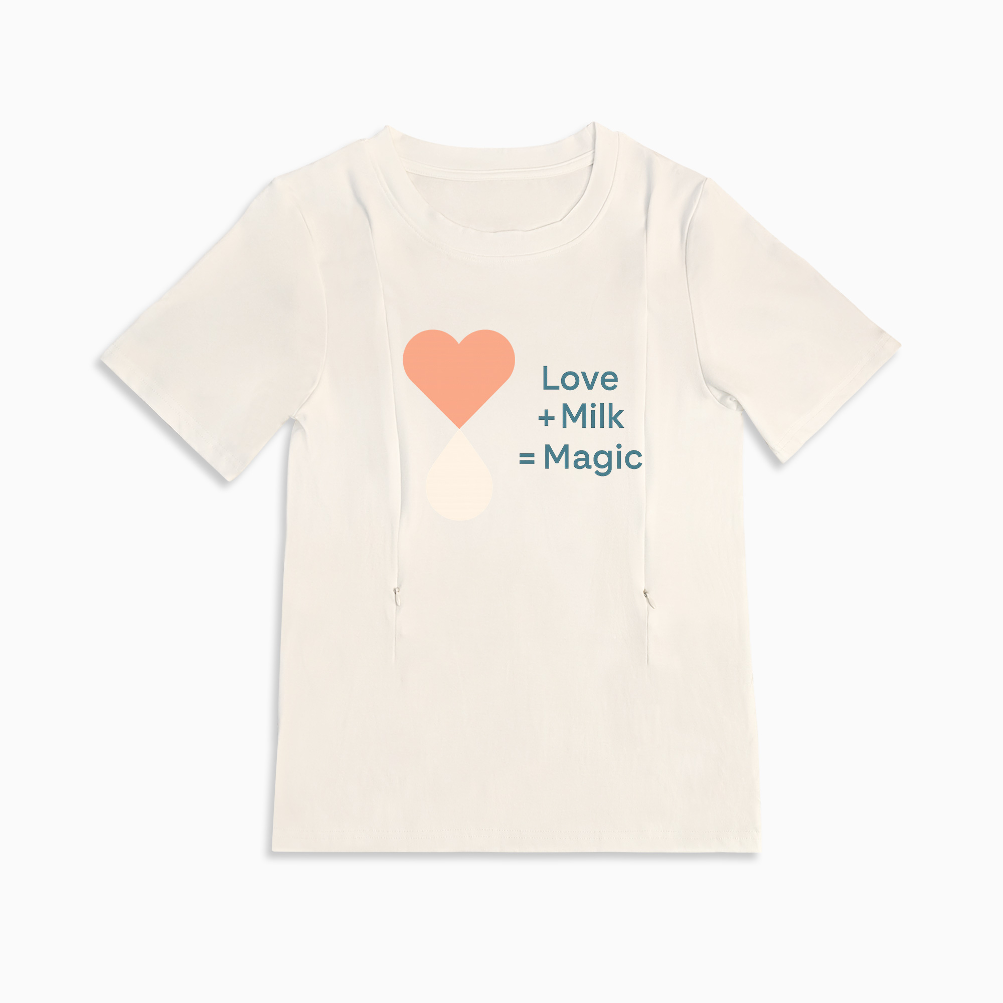 Breastfeeding Top with Hidden Zippers | Love & Milk | totkeeps