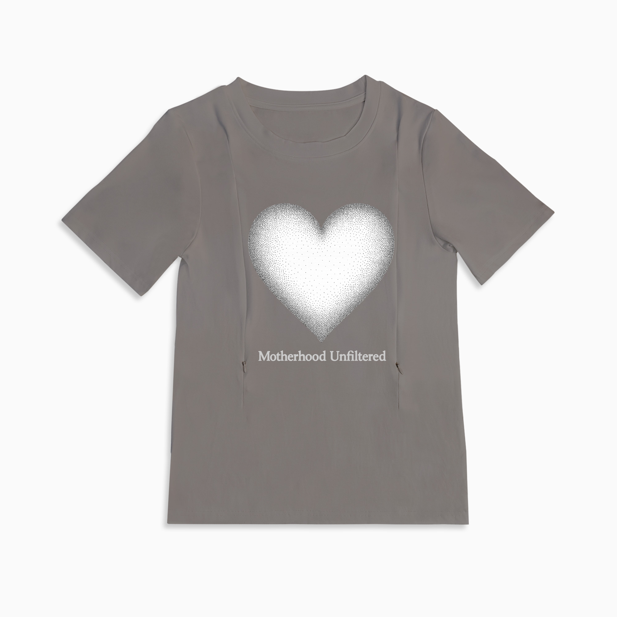 Nursing Wear for New Moms | Motherhood Unfiltered Funny T-Shirt