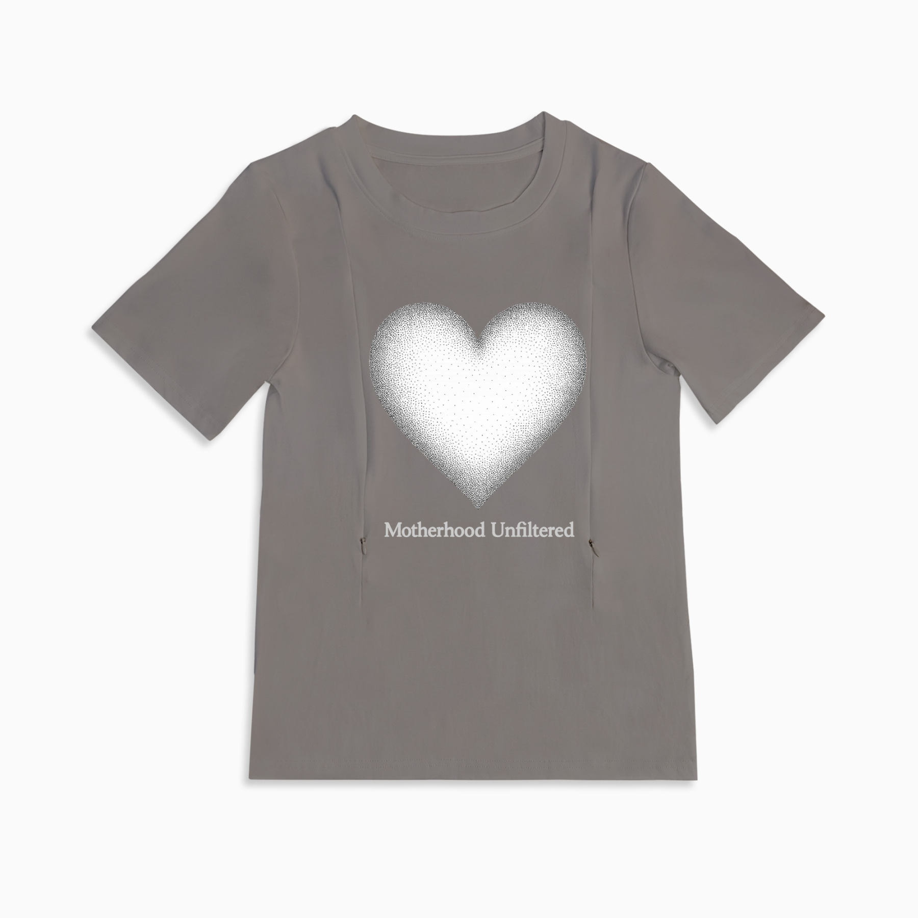 Nursing Wear for New Moms | Motherhood Unfiltered Funny T-Shirt