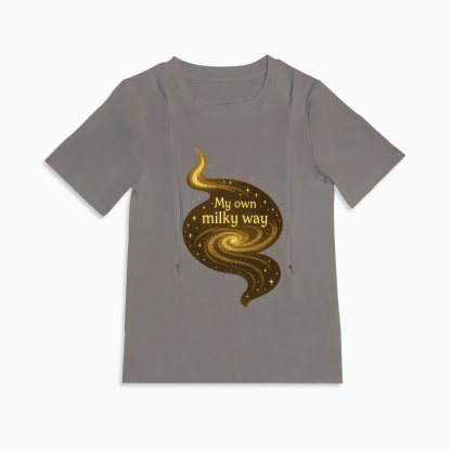 totkeeps Liquid Gold Cotton T-Shirt | Designed with Love for Nursing Moms