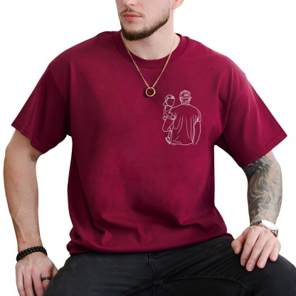 Father'S Day Family Matching T Shirt Dad And Baby fathers day gift