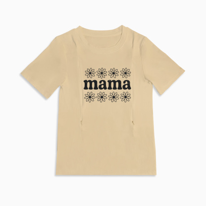 Mom Breastfeeding Nursing T-Shirt - mama