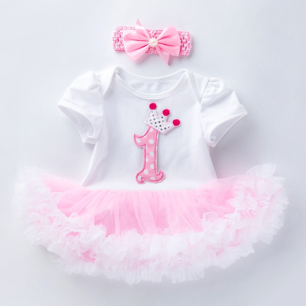 3pcs Baby Girl Tutu Dresses Set
