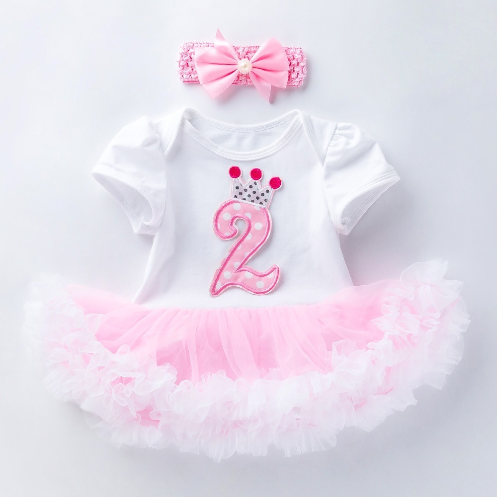 3pcs Baby Girl Tutu Dresses Set