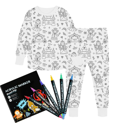 Two-Piece Toddler Pajamas - Princess