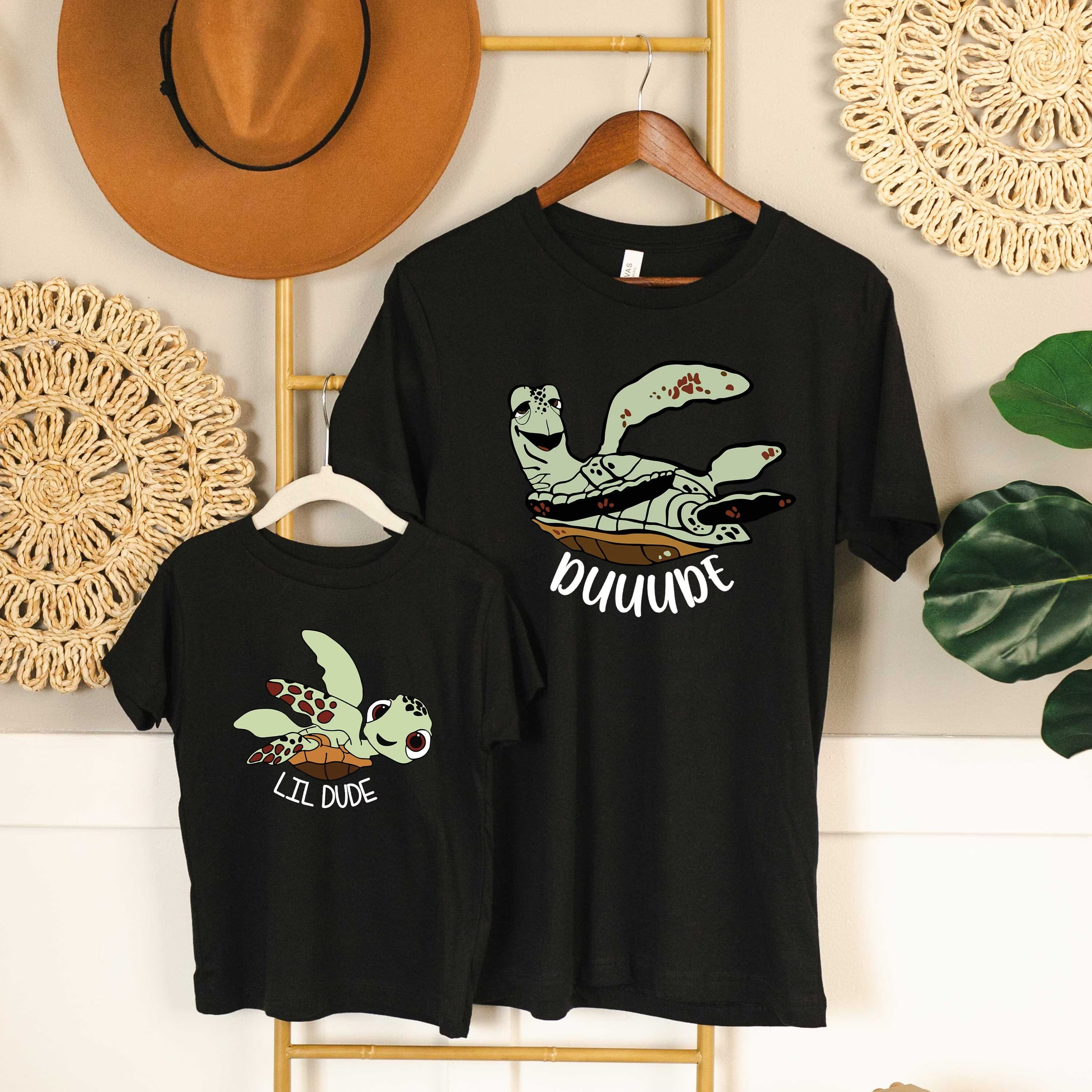 Father'S Day Family Matching T Shirt Dude And Lil Dude fathers day gift