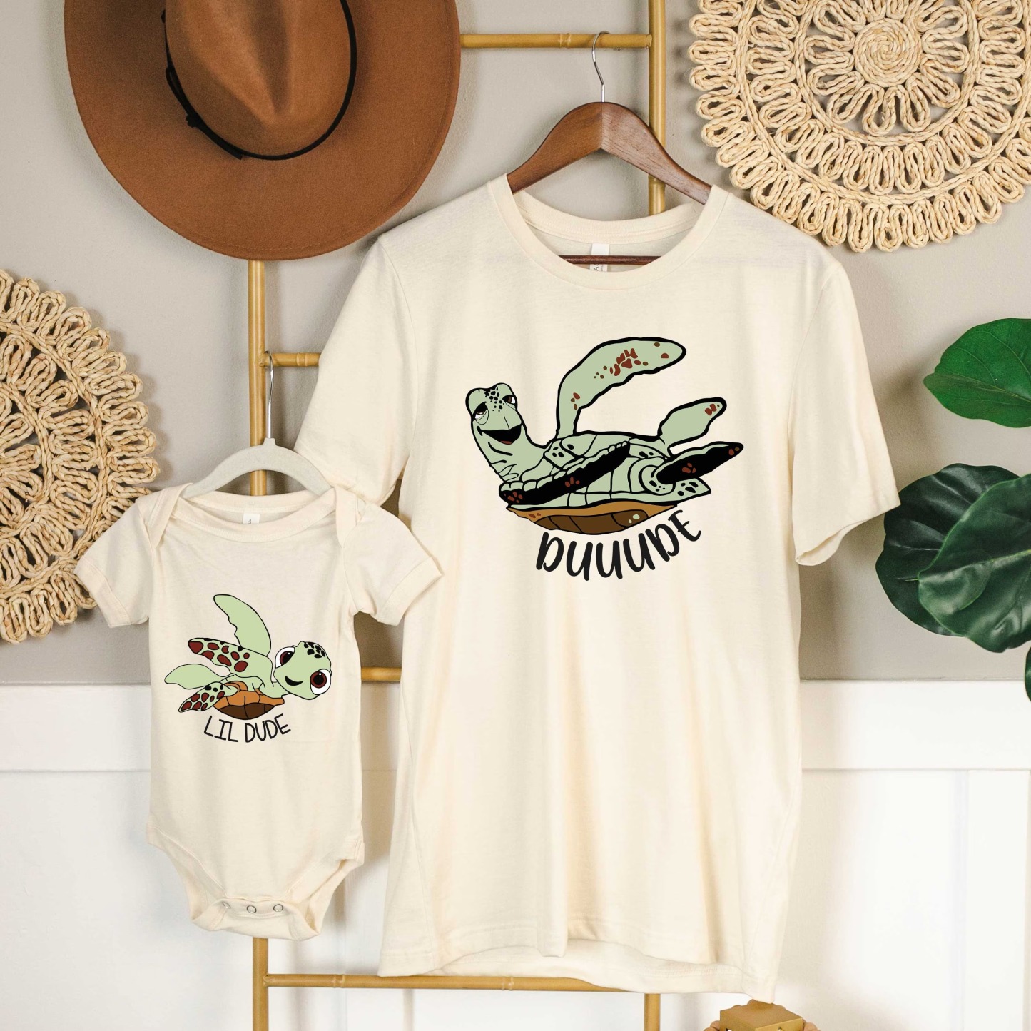 Father'S Day Family Matching T Shirt Dude And Lil Dude fathers day gift