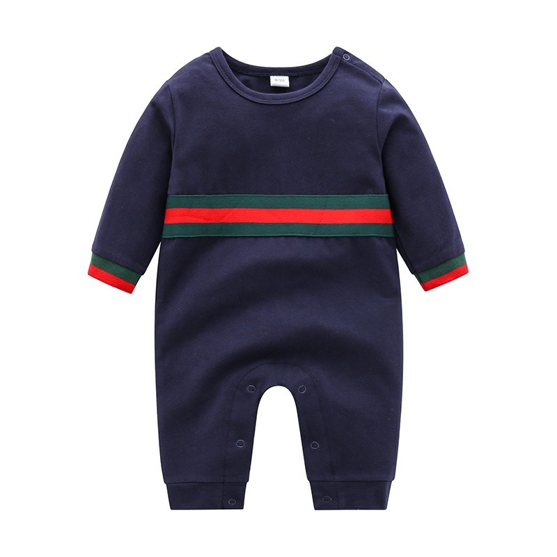 Baby Boy Cotton Long-Sleeve Jumpsuits